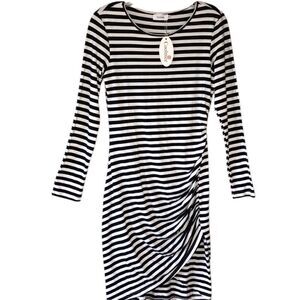 NEW Coolmee Black And White Dress